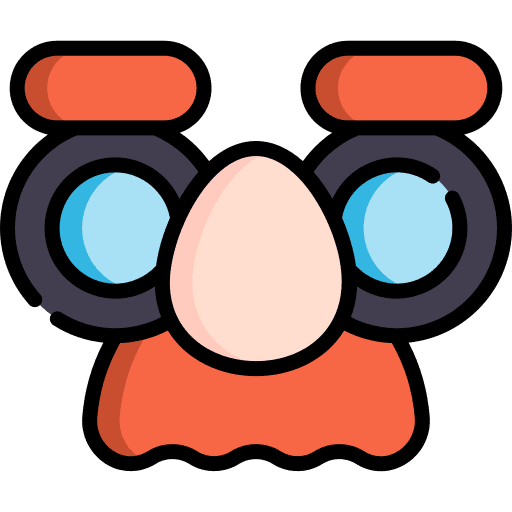 Mask glasses mask carnival icon