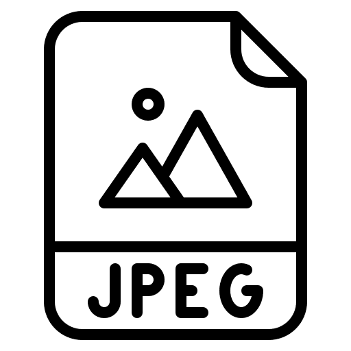 Jpeg file extension digital jpeg icon