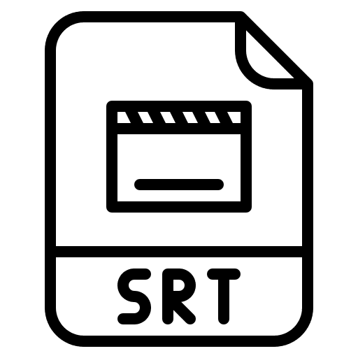 Srt srt file extension icon