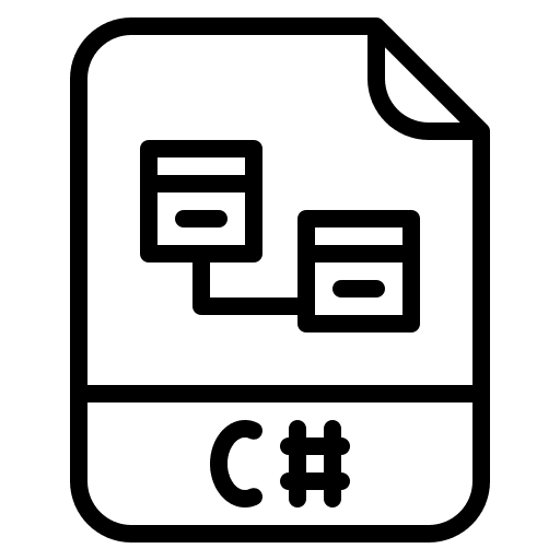 C sharp file extension document c sharp icon
