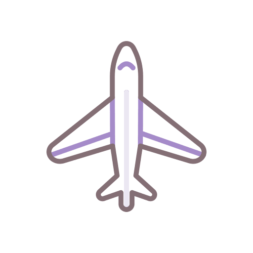 Aircraft aeroplane delivery plane icon
