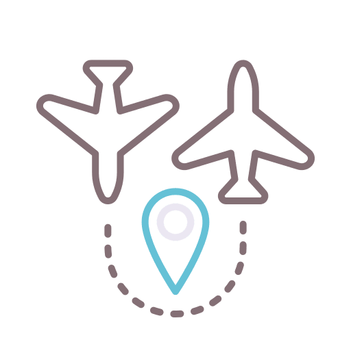 Flight flight airplane travel icon