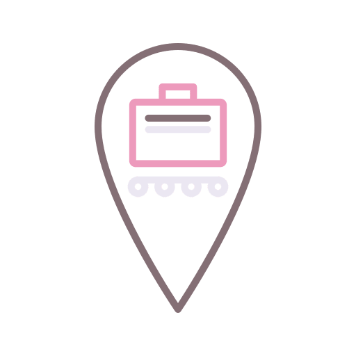 Baggage suitcase holidays baggage icon