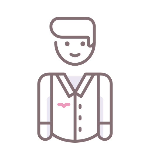 Flight attendant flight attendant user professions and jobs icon