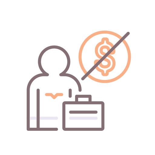 Passenger business travel journey icon