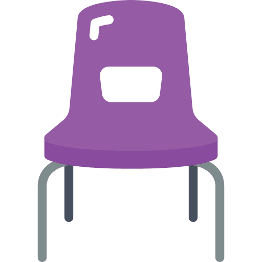 Chair industry seating seat icon