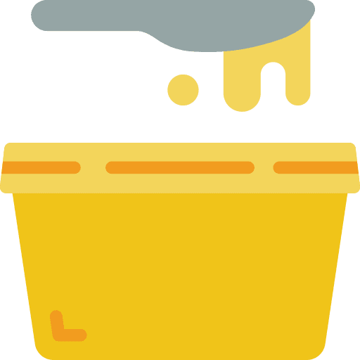 Butter dessert sweet cream icon