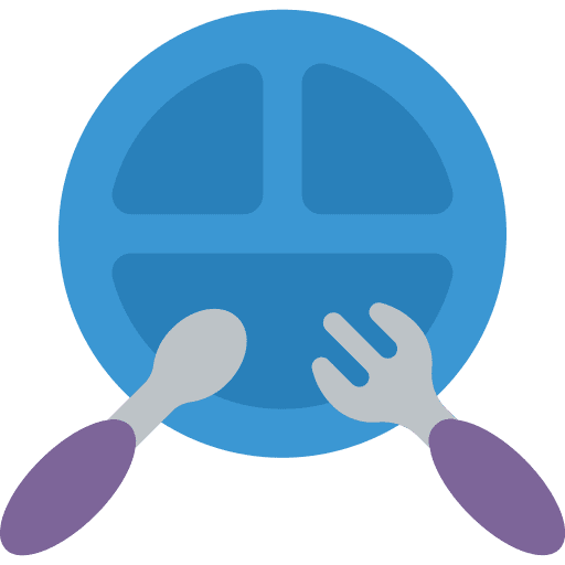 Cutlery baby industry fork icon