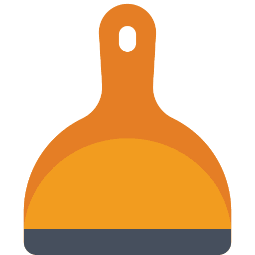 Dustpan industry healthcare and medical dustpan icon