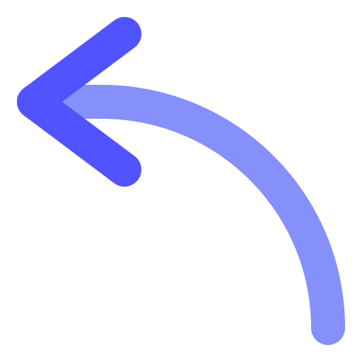 Left control direction left icon