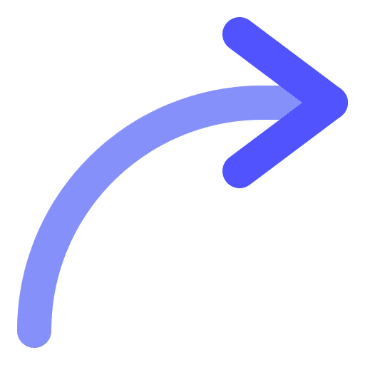 Right user interface control navigate icon