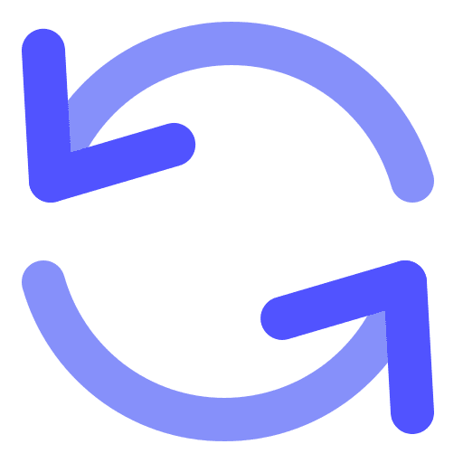 Sync navigate user interface synchronize icon