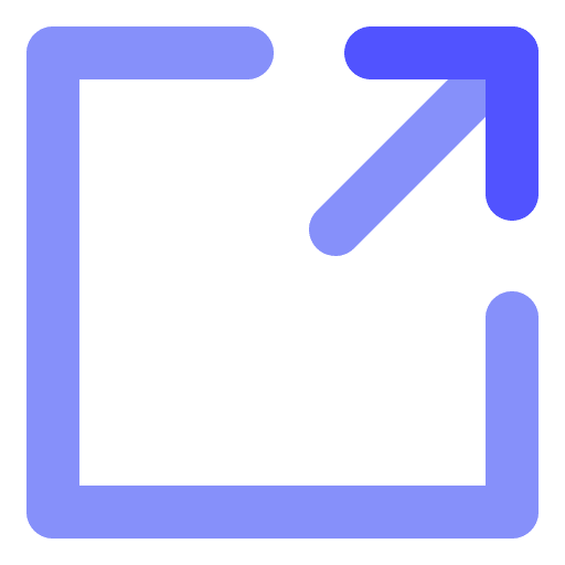 Expand outside navigate user interface icon