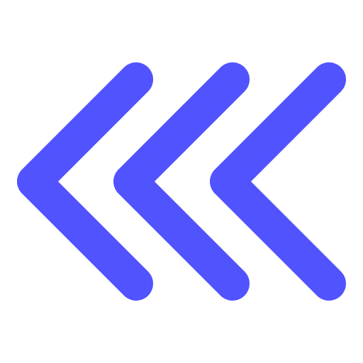 Fast backward navigate arrows arrow icon