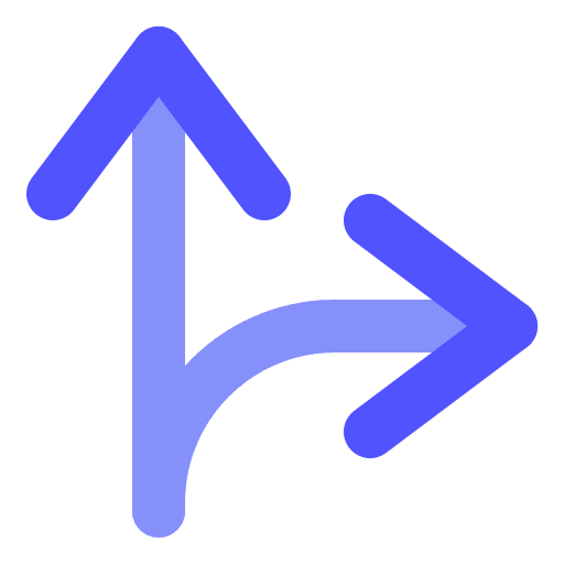 Go right user interface point go right icon