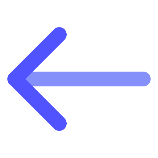 Previous arrow user interface left icon