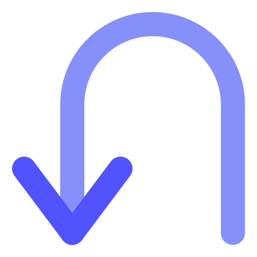 Return navigate point left icon