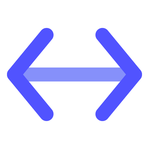 Vertical resize user interface control point icon