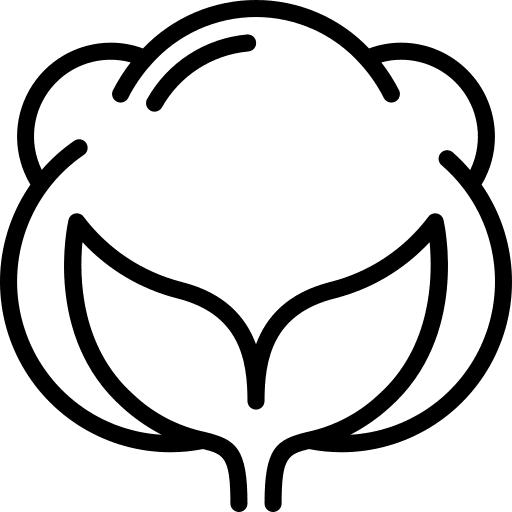 Cotton fashion textile clothing icon