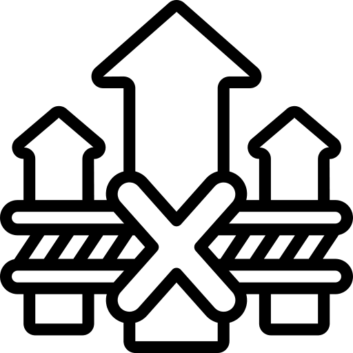 Non breathable fabric fashion unbreathable sign icon