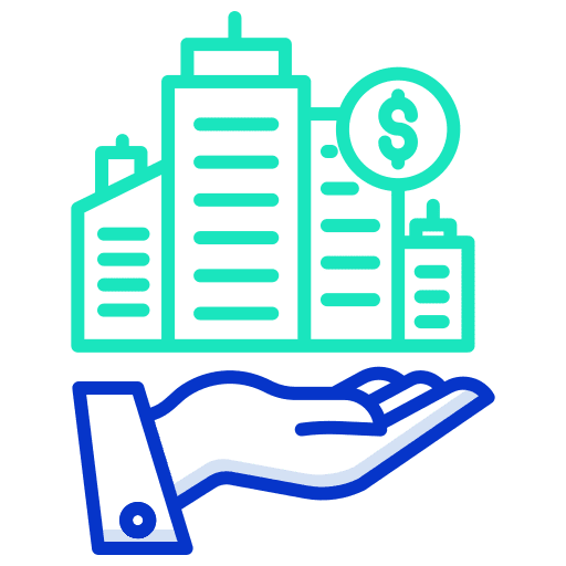 Property real estate business rent icon
