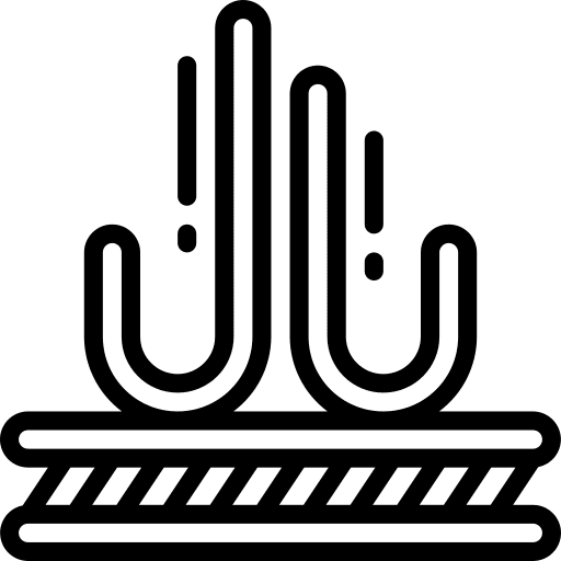 Windproof fabric clothing textiles wind icon