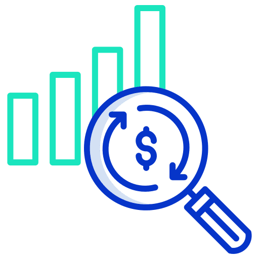 Analytics analytics line chart analysis icon