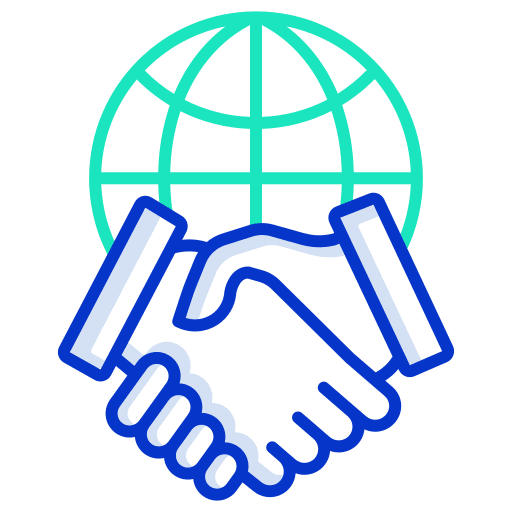 Busness business partnership partnership agreement icon