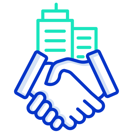 Hand shake agreement handshake business relationship icon