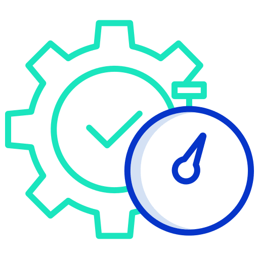 Settings tools and utensils business and finance time icon