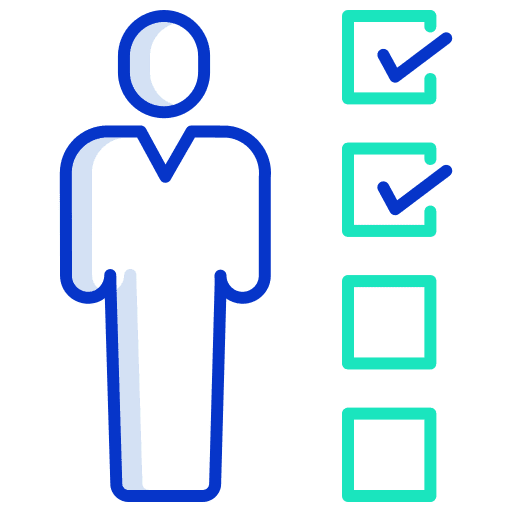 User feedback business and finance user icon