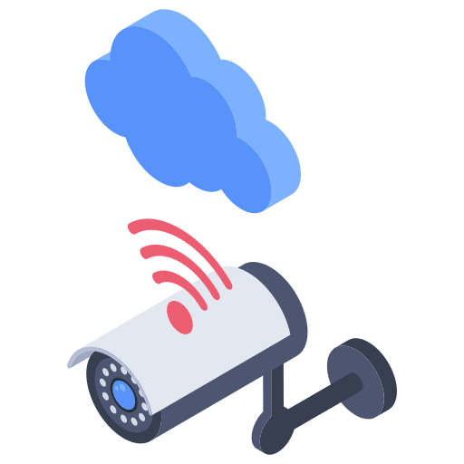 Security system camera video video camera icon