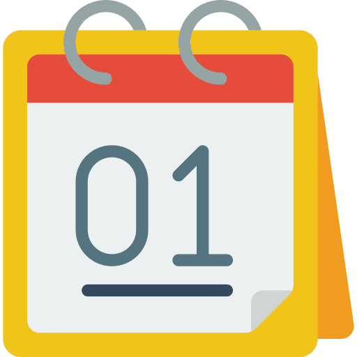 Calendar desktop calendar spring calendar desk calendar icon