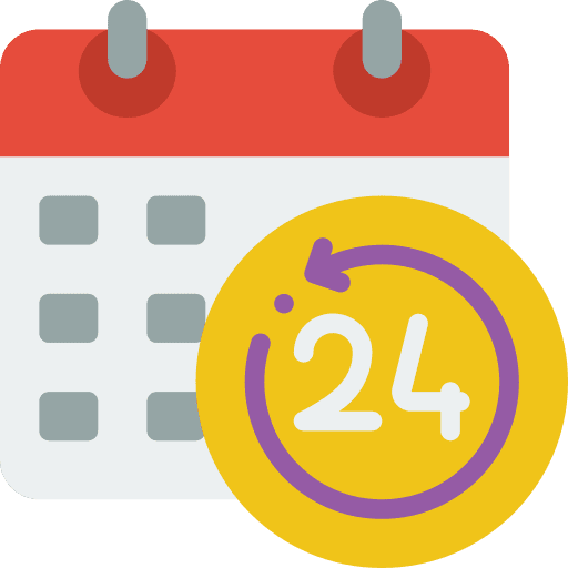 Calendar schedule calendar time and date icon