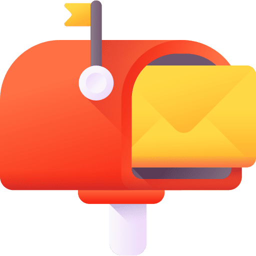 Mail box architecture and city communications letter icon
