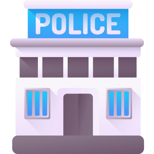 Police ranger door police icon