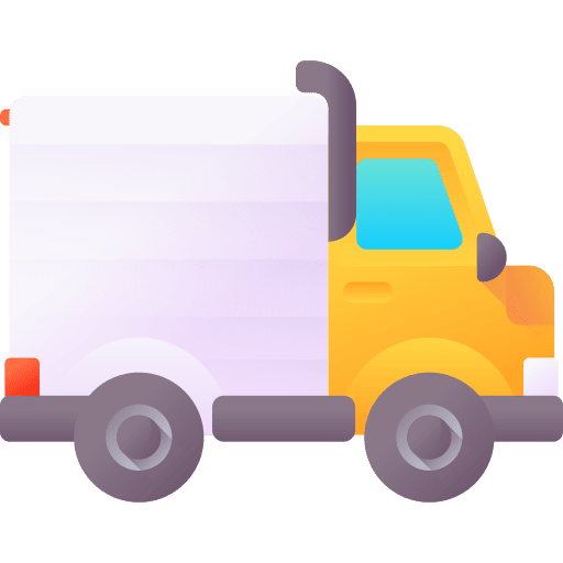 Cargo truck mover truck lorry cargo truck icon