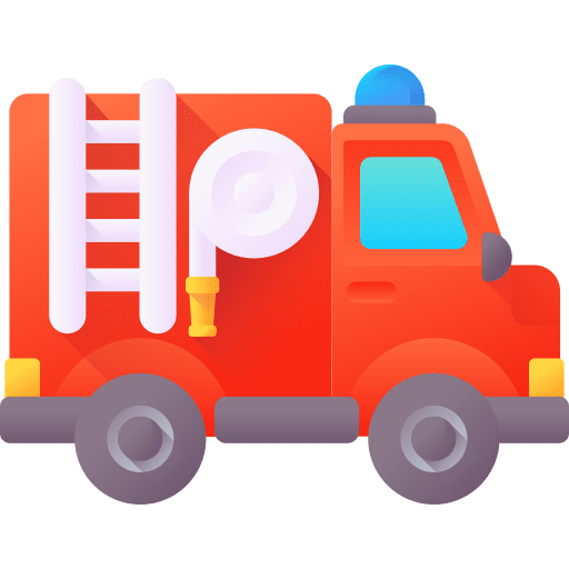Firefighter car firefighter car firefighting fire truck icon