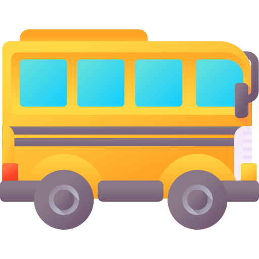 School bus school bus transportation automobile icon