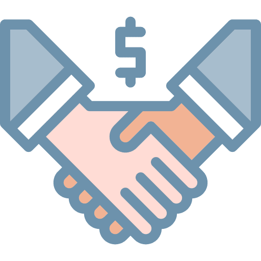 Business business and finance hands and gestures handshake icon