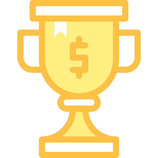 Achievement competitive achievement business and finance icon