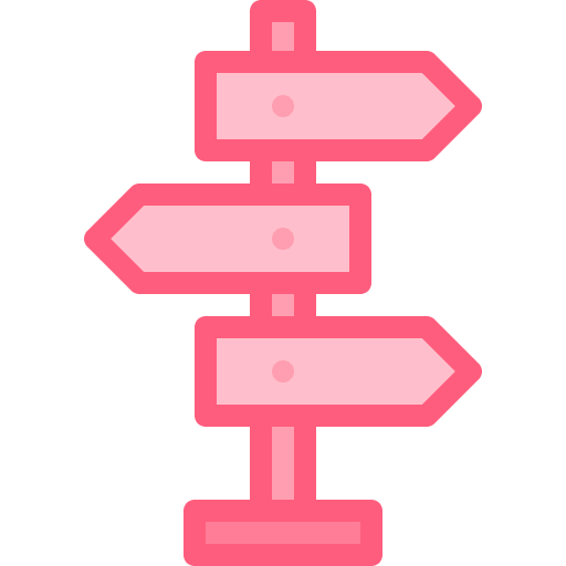 Direction orientation business and finance directional icon