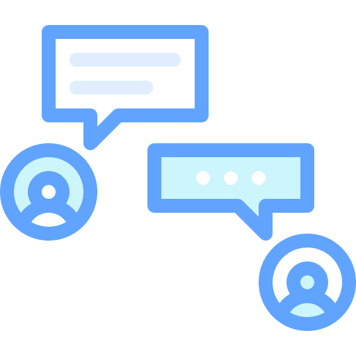 Chats communications user avatar icon