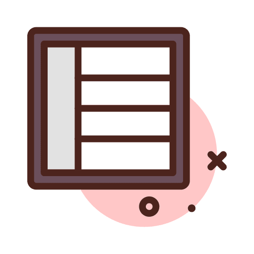 Arrangement art and design panel workspace icon