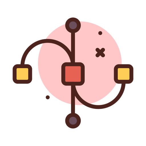 Drag software anchor point drag icon