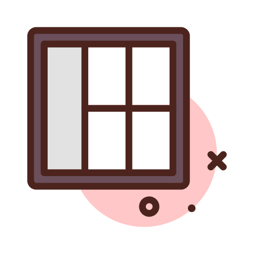 Arrangement columns arrange panel icon