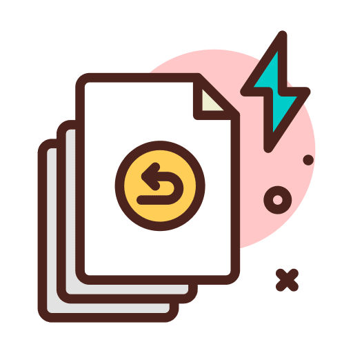 Files file update restore icon