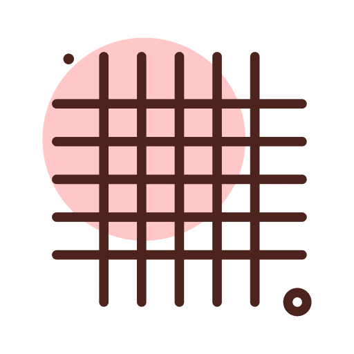 Grid squares options menu icon