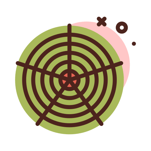 Polar polar multimedia signs icon