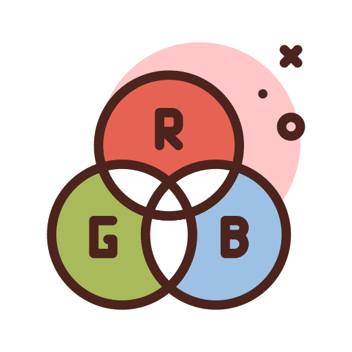 Rgb edit tools miscellaneous color scheme icon